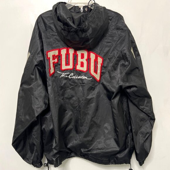FUBU Vintage 00s Sport The Collection Windbreaker Jacket Men Size XXL - Picture 2 of 11